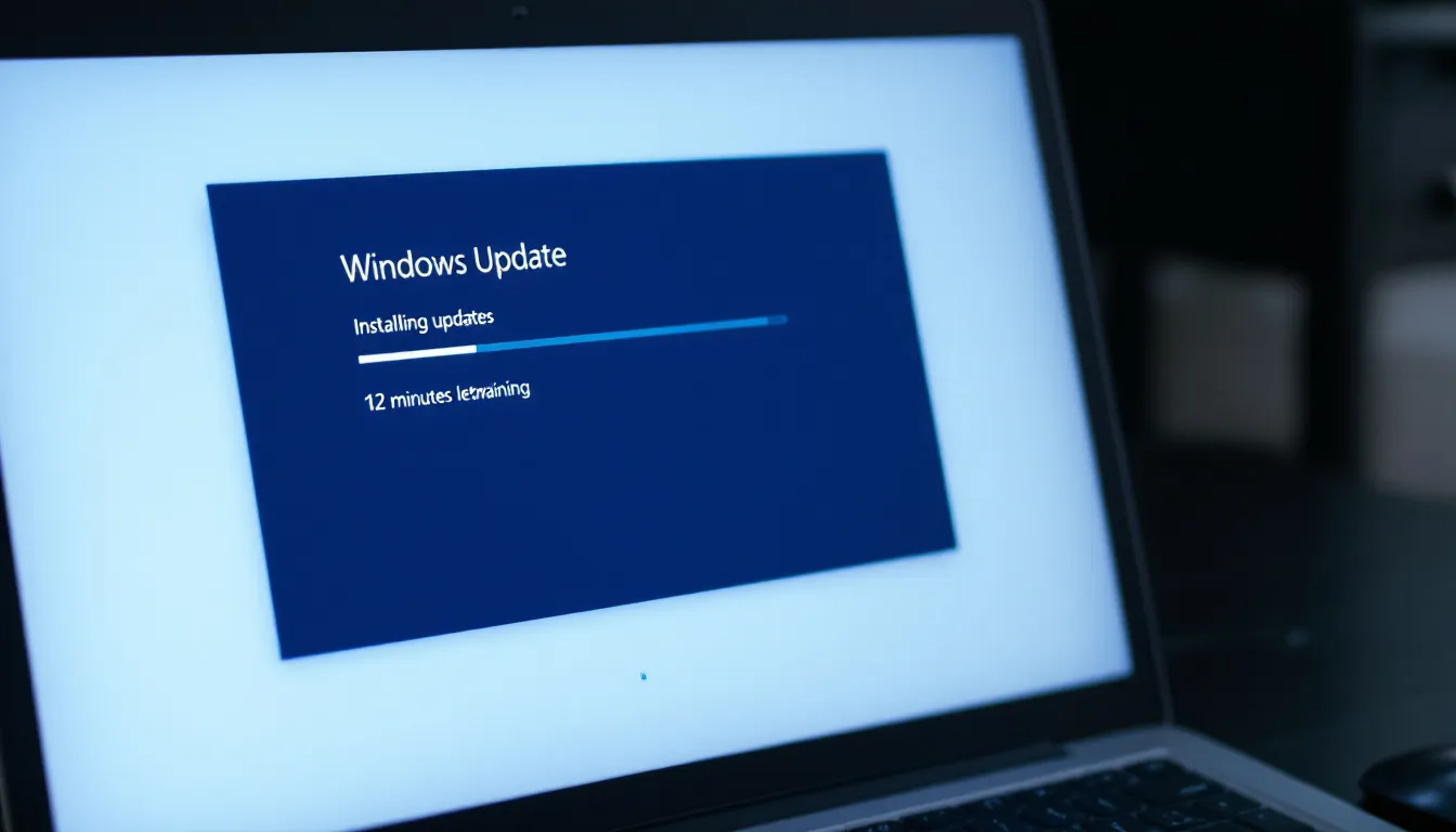 Das Bild zeigt eine Benutzeroberfläche von Microsoft Windows, auf der die Optionen für Windows-Updates angezeigt werden. Hier können Nutzer Einstellungen zur Installation, Problemlösung und Sicherheit von Windows 10 oder Windows 11 anpassen, um mögliche Probleme mit ihrem Betriebssystem zu beheben.
